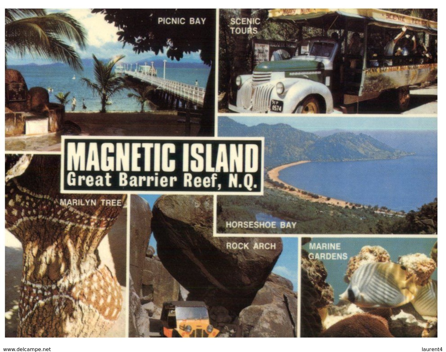 (D 5) Australia - QLD - Magnetic Island 6 Views - Great Barrier Reef
