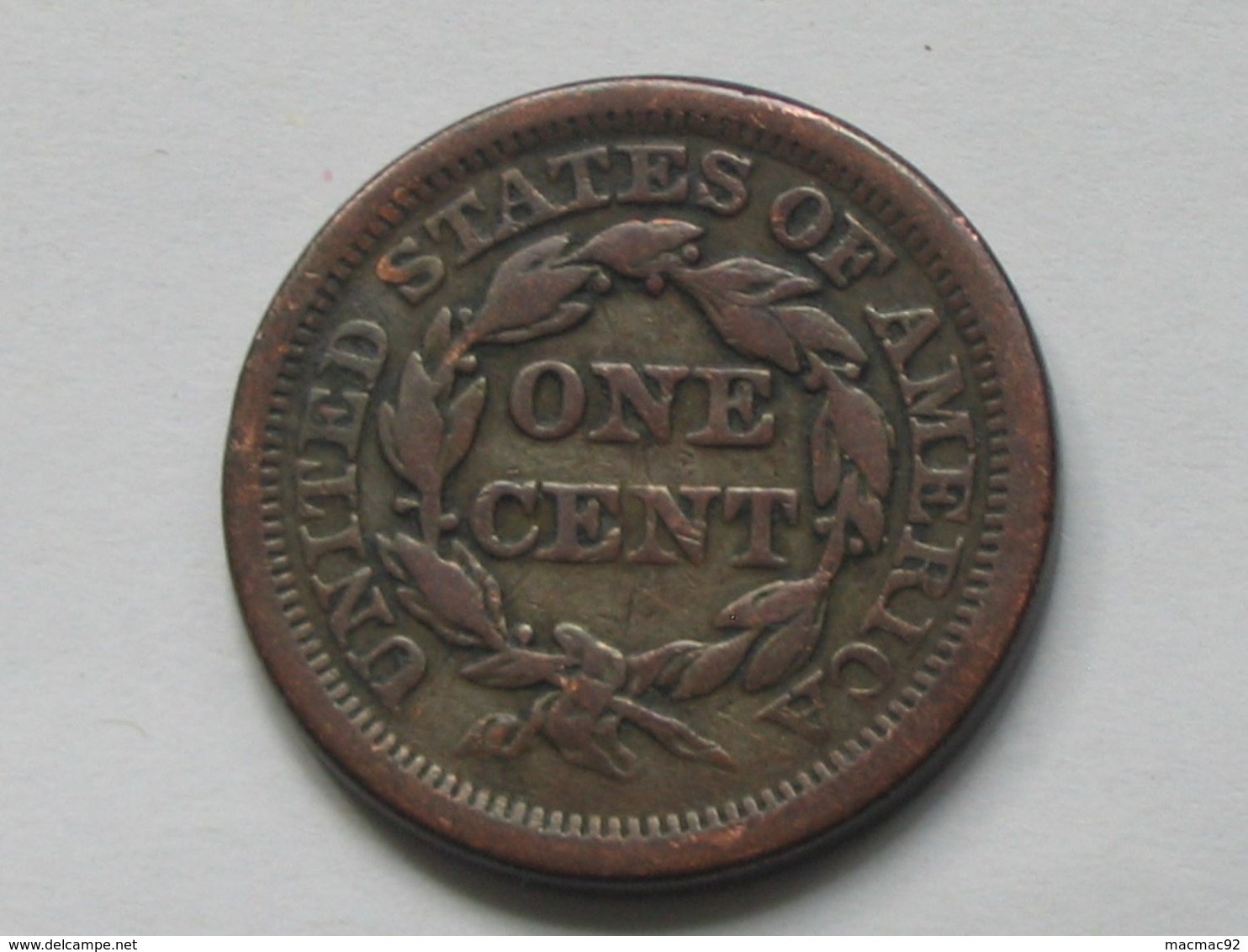 1 One Cent 1854 - BRAIDED HAIR - United States Of America  **** EN ACHAT IMMEDIAT **** - 1840-1857: Braided Hair