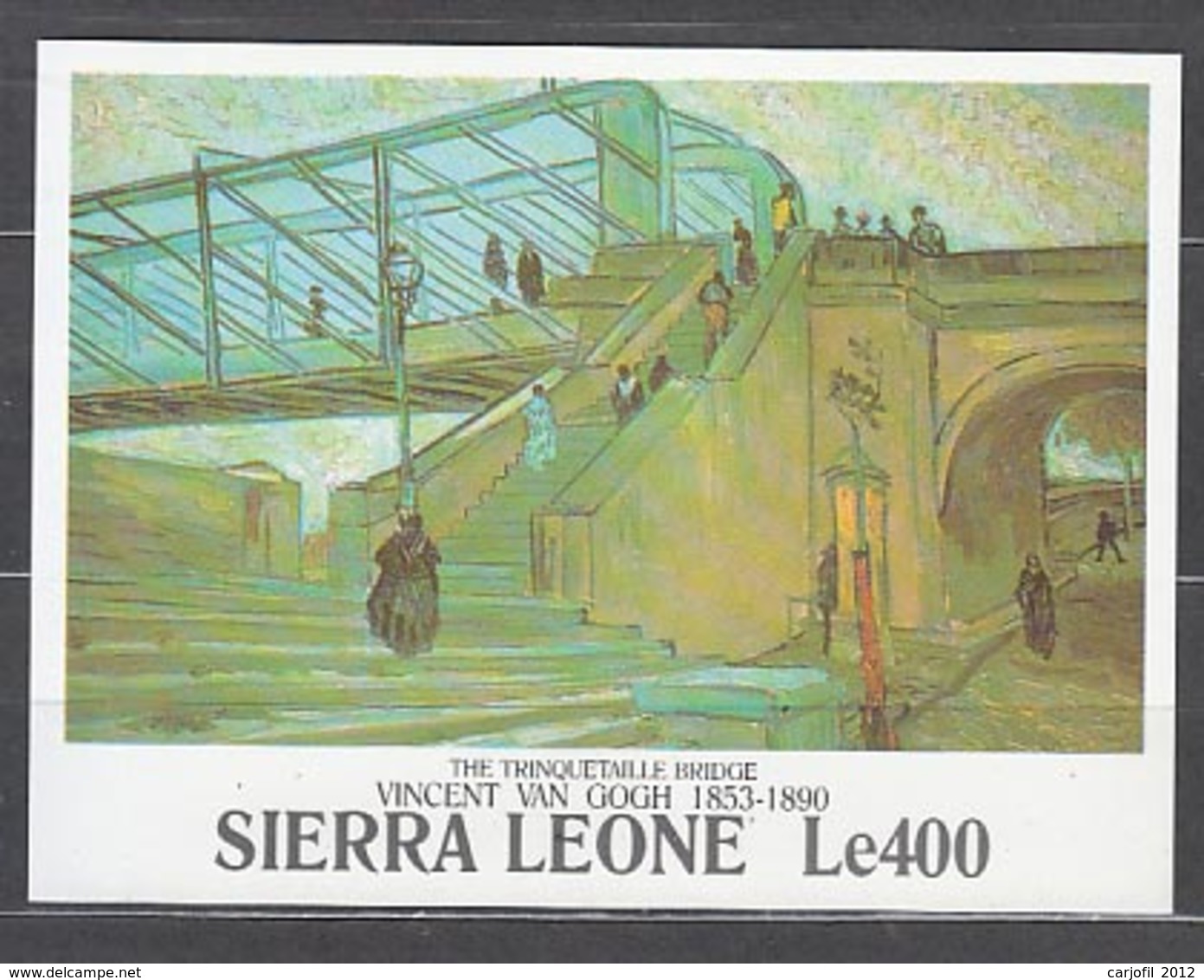 Sierra Leona - Hojas Yvert 161 ** Mnh  Pinturas Van Gogh - Sierra Leone (1961-...)