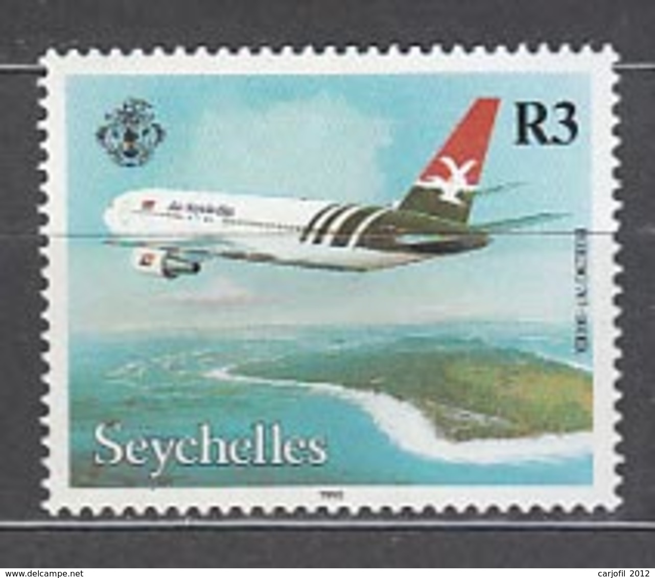 Seychelles - Correo Yvert 717 ** Mnh  Avi�n - Seychelles (1976-...)