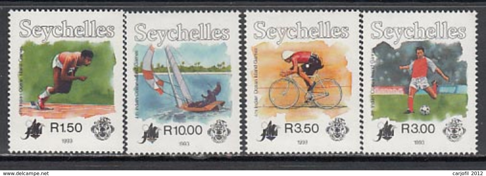 Seychelles - Correo Yvert 772/5 ** Mnh - Seychelles (1976-...)