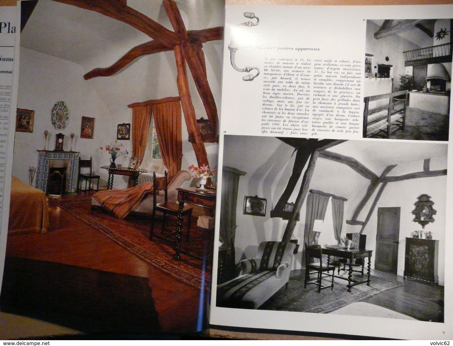 Plaisir De France 1966 Maison Campagne Delorme Biraud Renaud Robin Clavé La Risle Giverny Orgeval Sauna La Breteche - Maison & Décoration