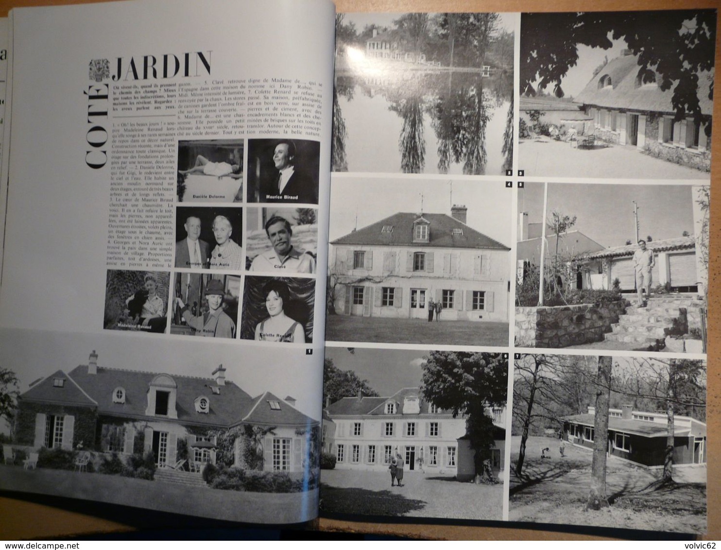 Plaisir de france 1966 maison campagne delorme biraud renaud robin clavé la risle giverny orgeval sauna la breteche