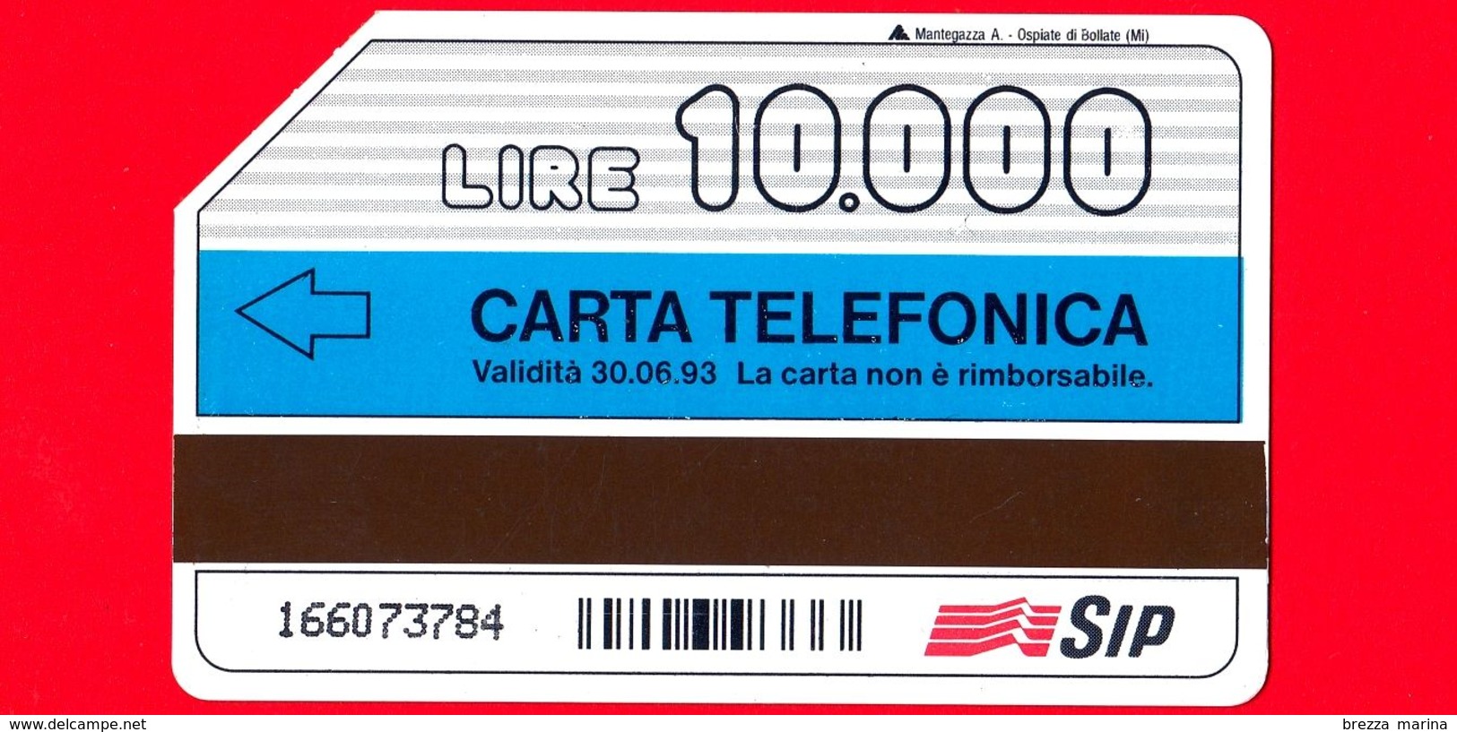 ITALIA - Scheda Telefonica - SIP - Usata - 150 Milioni Di Carte - Golden 135 - [3] Fehlliste