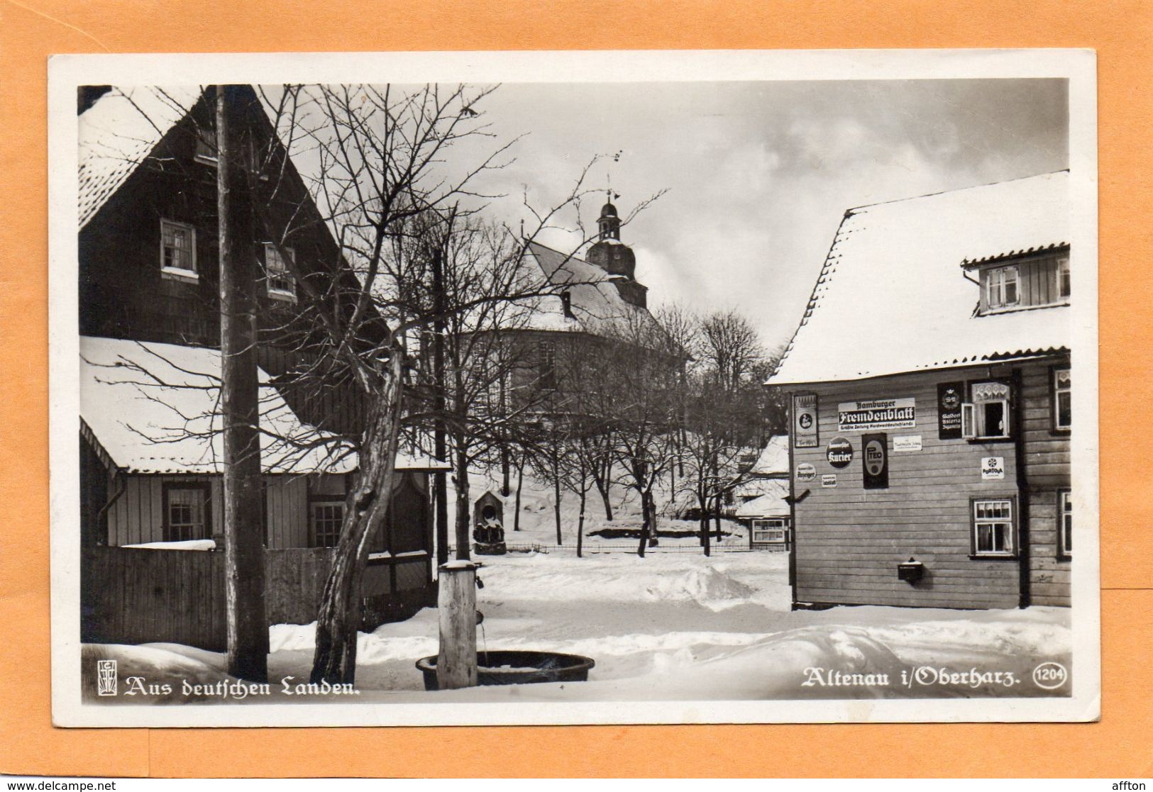 Altenau Germany 1930 Postcard - Altenau