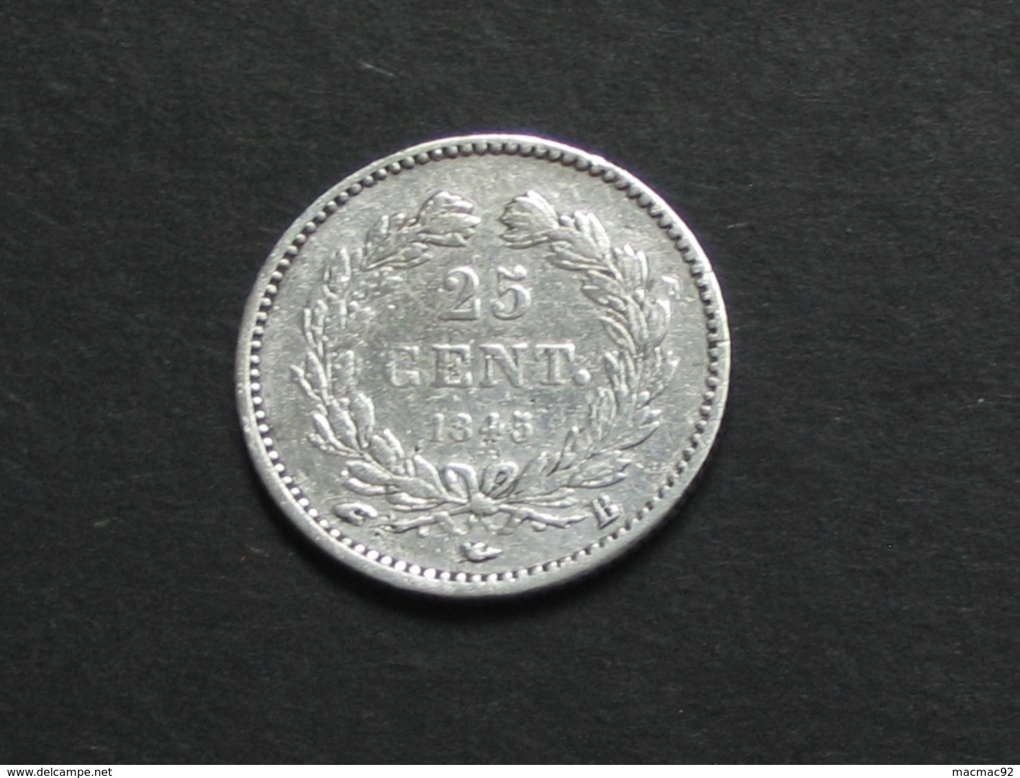 RARE 25 Centimes Ou 1/4 Franc 1845 B - LOUIS PHILIPPE I  **** EN ACHAT IMMEDIAT **** - 1/4 Franc