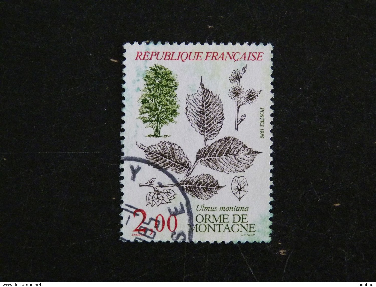 FRANCE YT 2385 OBLITERE - ORME DES MONTAGNES ARBRE TREE BAUM - Gebraucht