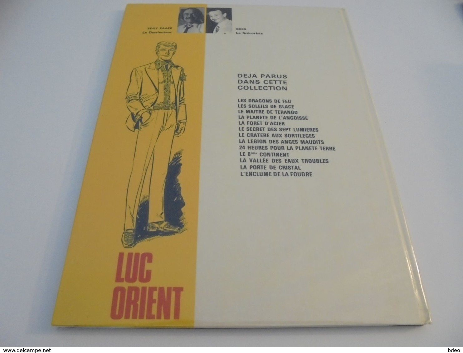 EO LUC ORIENT TOME 13/ L'ENCLUME DE LA FOUDRE/ BE