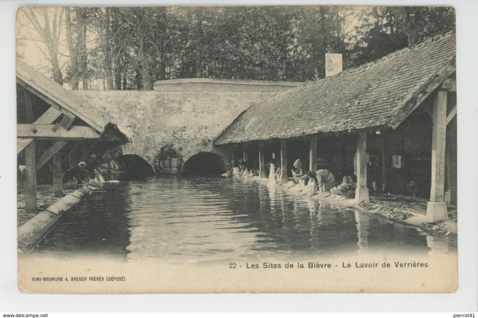 Les Sites De La Bièvre - VERRIERES LE BUISSON - Le Lavoir (avec Lavandières ) - Verrieres Le Buisson