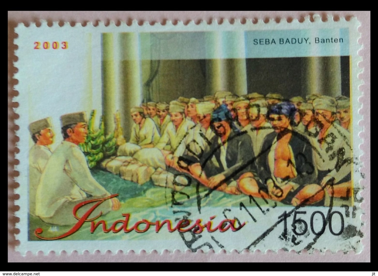 110. INDONESIA 2003 USED STAMP SEBA BADUY , BANTEN  . - Indonesië