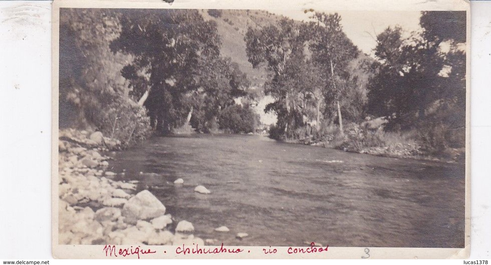 PHOTO /MEXIQUE / CHIHUAHUA / RIO  CONCHOS - México