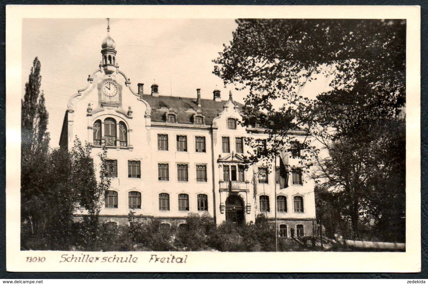 D8147 - Freital Schillerschule Schule - Jubiläumskarte 50 Jahre - Freital