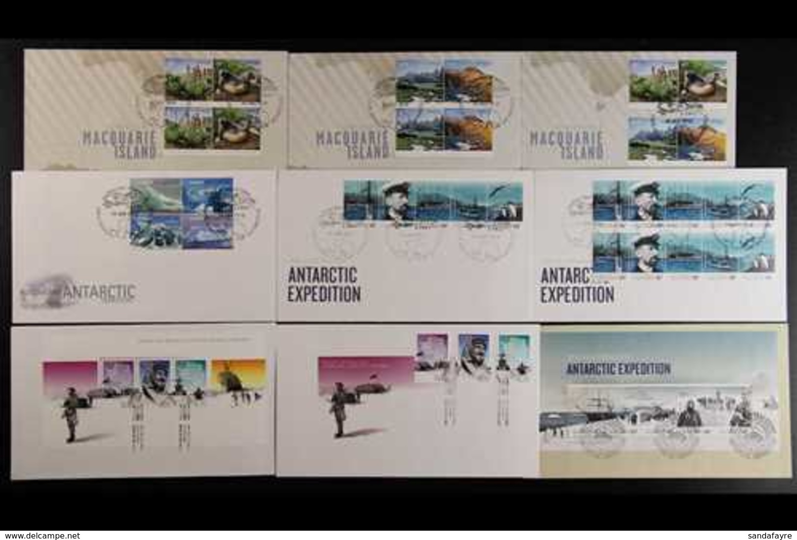 2010-16 FIRST DAY COVERS  Group Of Illustrated & Unaddressed FDCs, Cancelled By Special First Day Of Issue Postmarks, In - Other & Unclassified