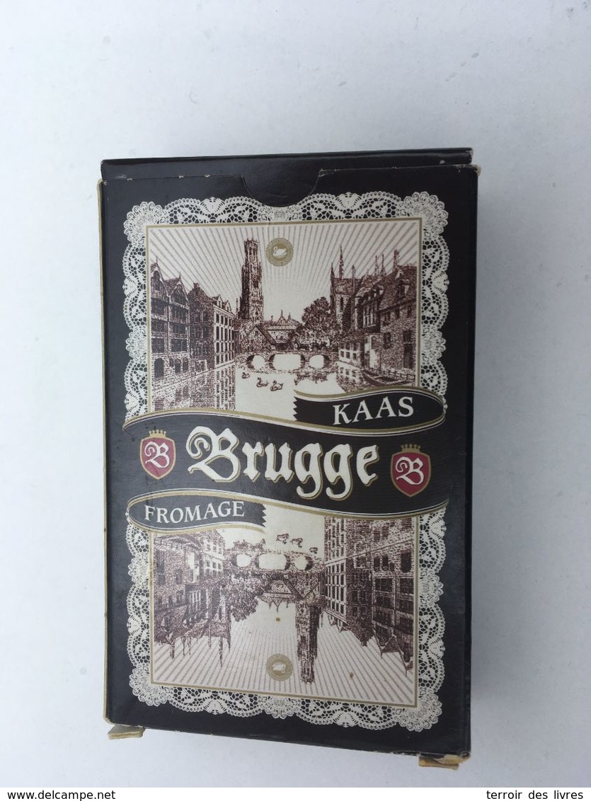 DECK 54 PLAYING CARDS BRUGGE KAAS CHEESE CARTAMUNDI COMMERCIAL JEU CARTES JOUER ADVERTISING - 54 Kaarten