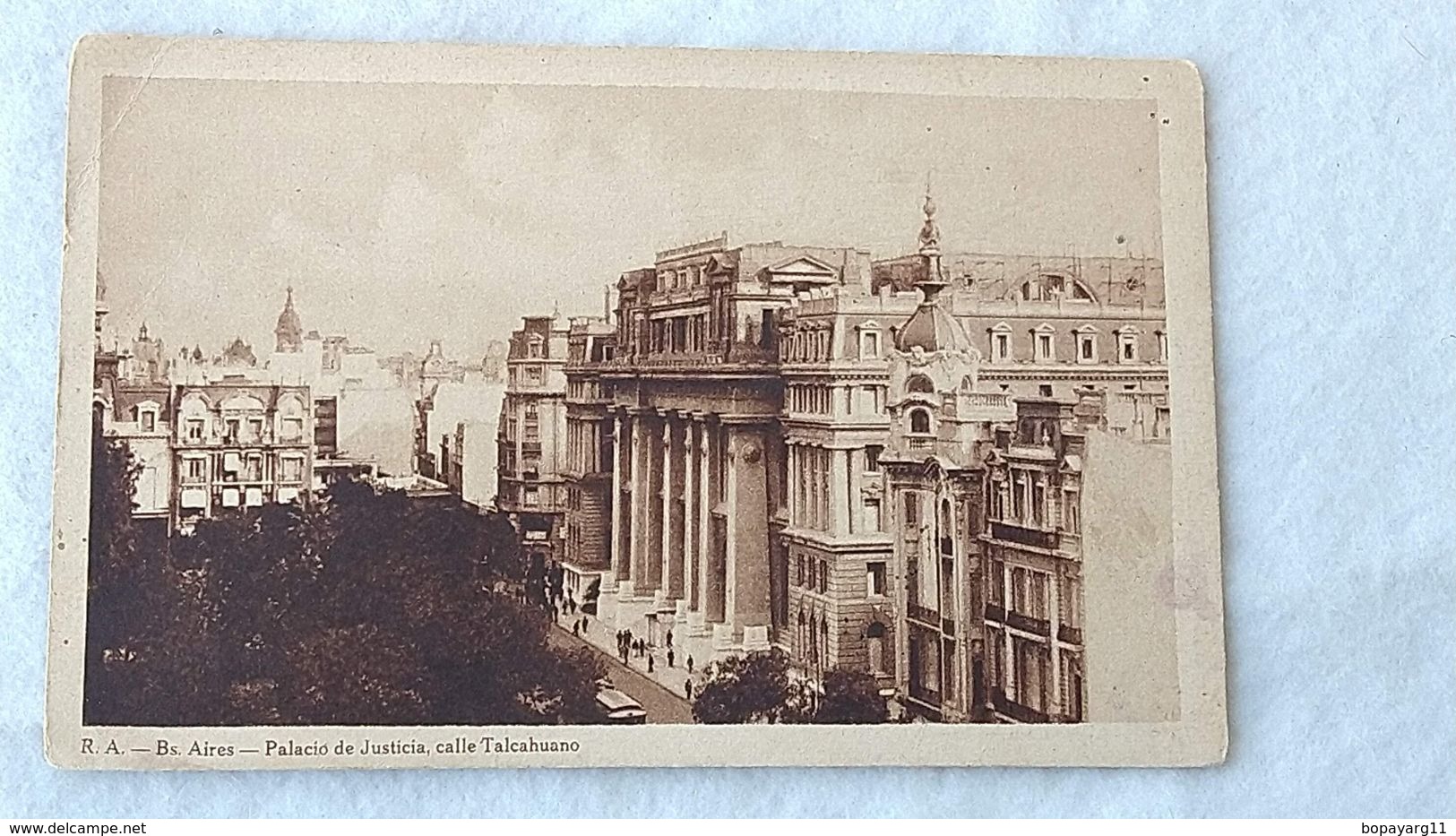 Argentina Buenos Aires Palacio De Justicia Carte Postale Postcard #14 - Argentina