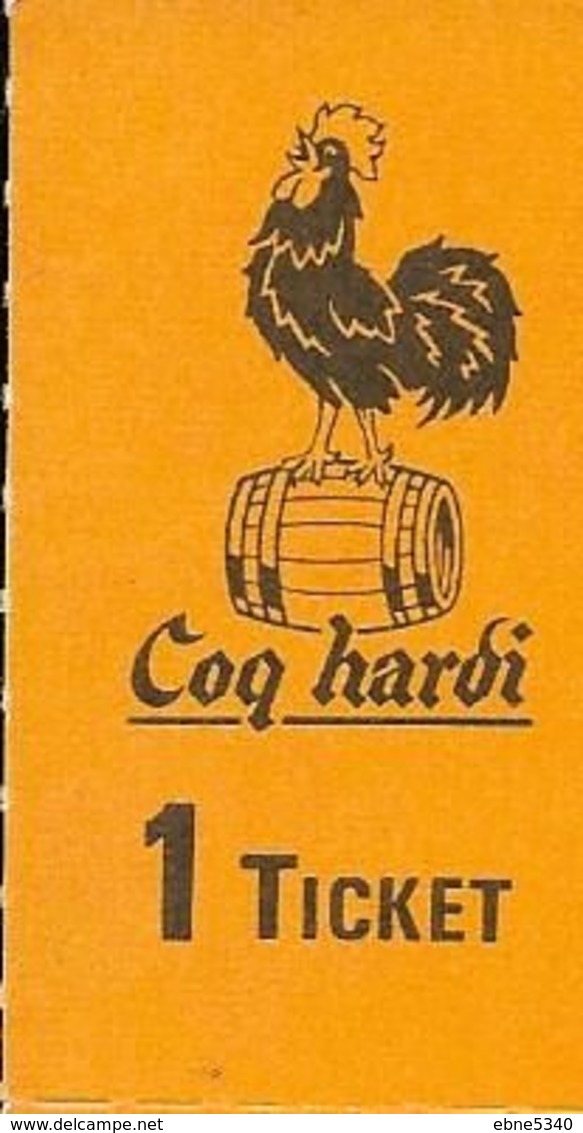 Ticket Du Coq Hardi - Other & Unclassified