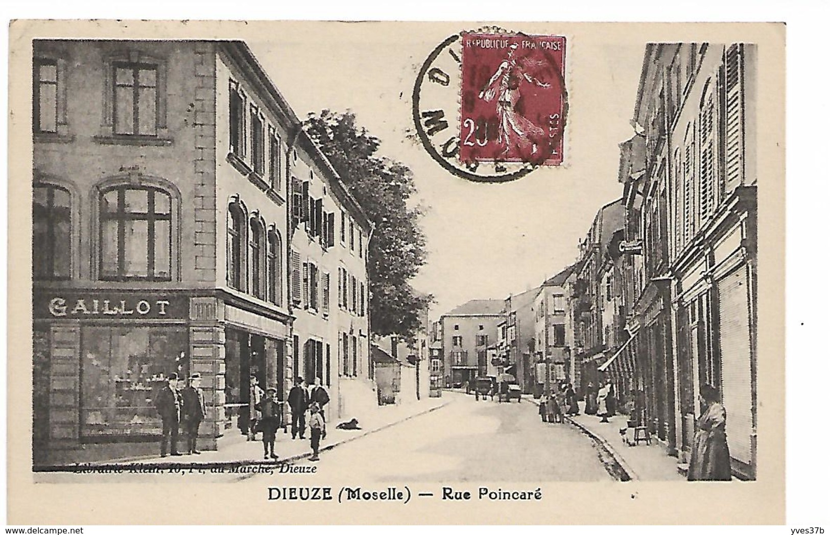 DIEUZE - Rue Poincaré - Dieuze