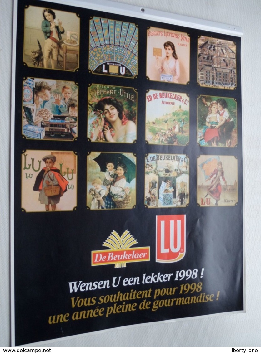De BEUKELAER LU 1998 Biscuits ( Detail > Zie / Voir Photo / Foto's / Formaat 35 X 27 Cm. ) 13 Scans ! - Grand Format : 1991-00