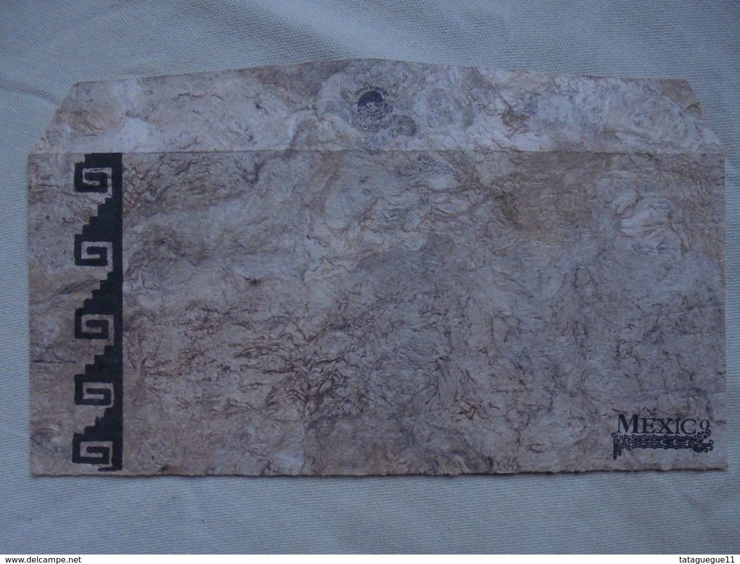 Carte & Enveloppe En Papier Artisanal Made In Mexico - Obj. 'Remember Of'