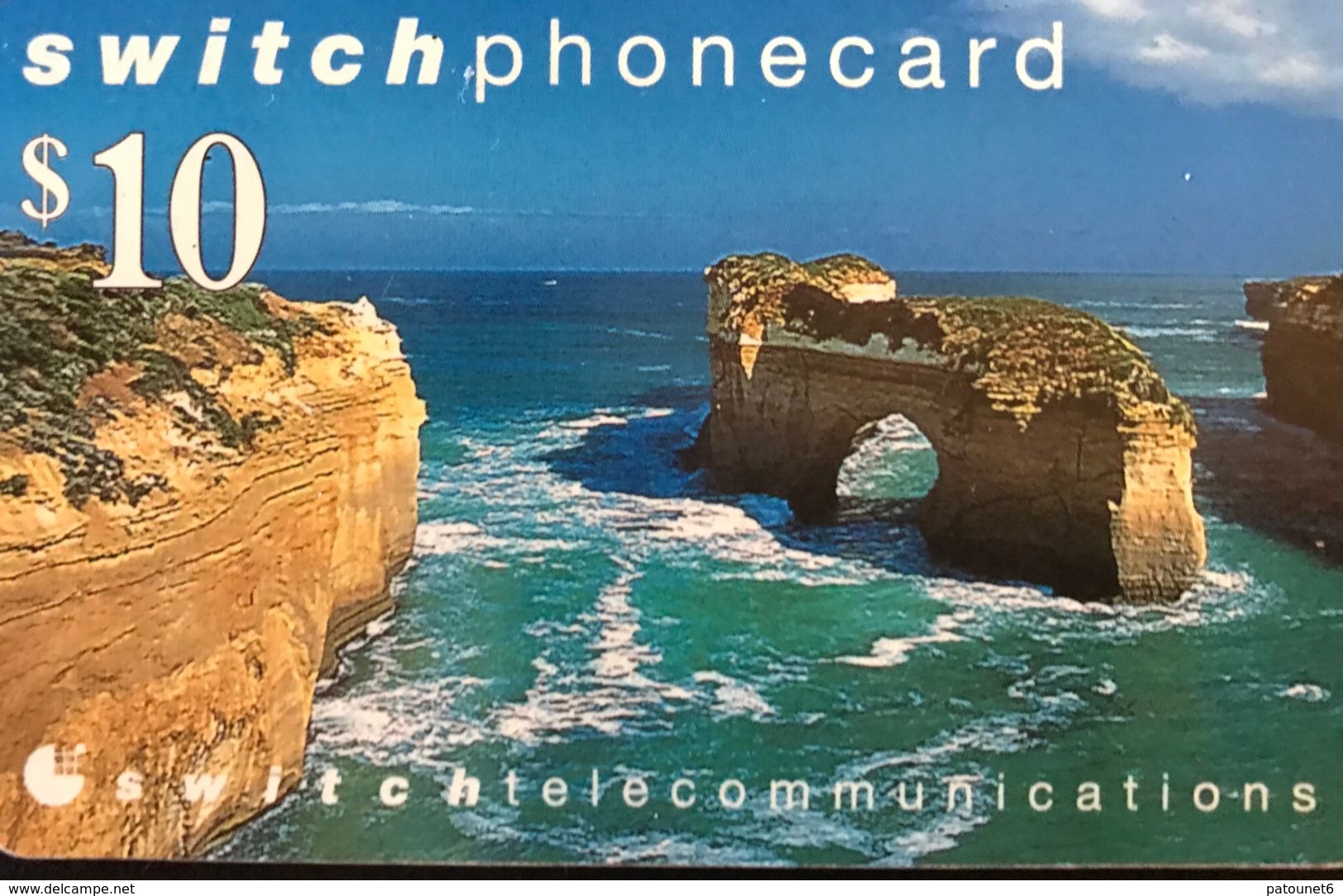 AUSTRALIE  -  Prepaid  -  SWITCH Phonecard  -  $ 10 - Australie