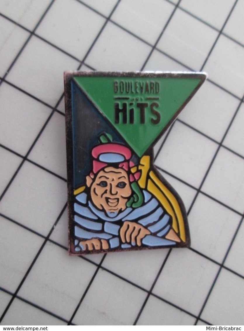 1420 Pin's Pins / Beau Et Rare / THEME : MUSIQUE / BOULEVARD DES HITS EMISSION M6 - Música