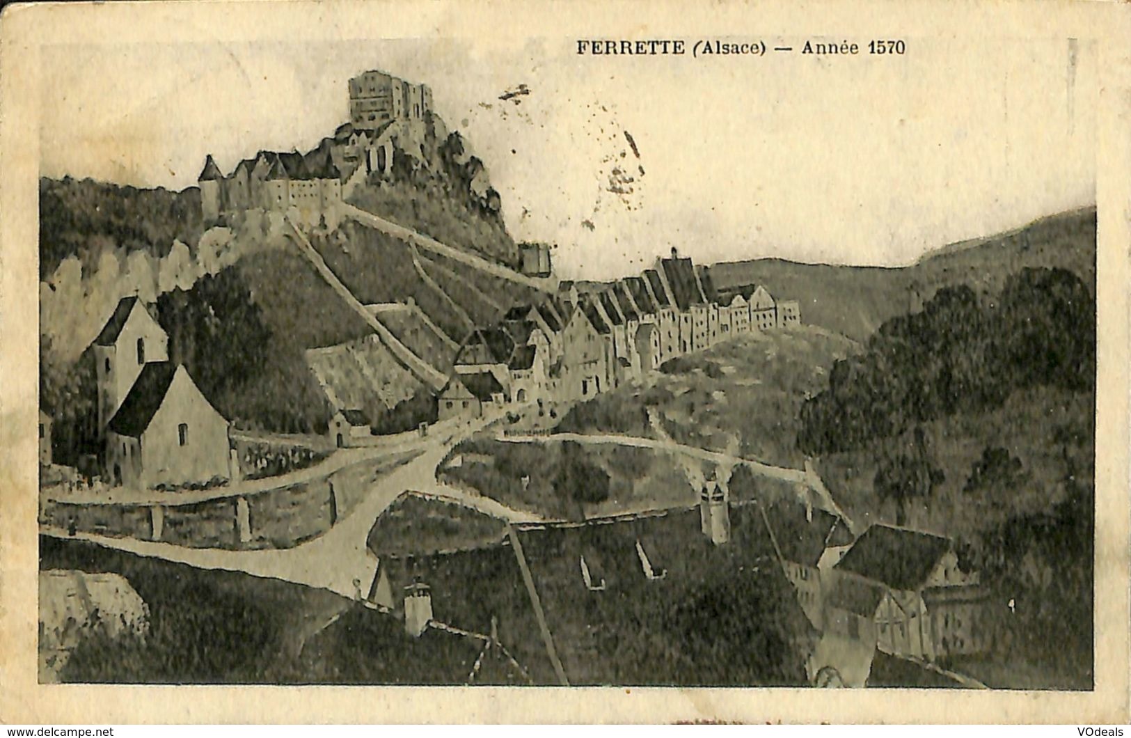 029 641 - CPA - France (68) Haut-Rhin -Ferrette - Année 1570 - Ferrette