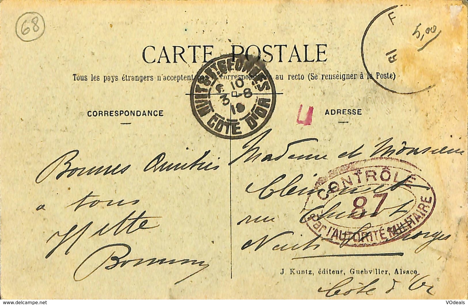 029 641 - CPA - France (68) Haut-Rhin -Ferrette - Année 1570 - Ferrette