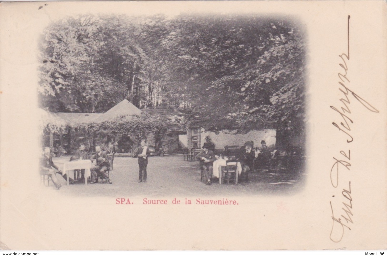 BELGIQUE - SPA - SOURCE DE LA SAUVENIERE - Spa