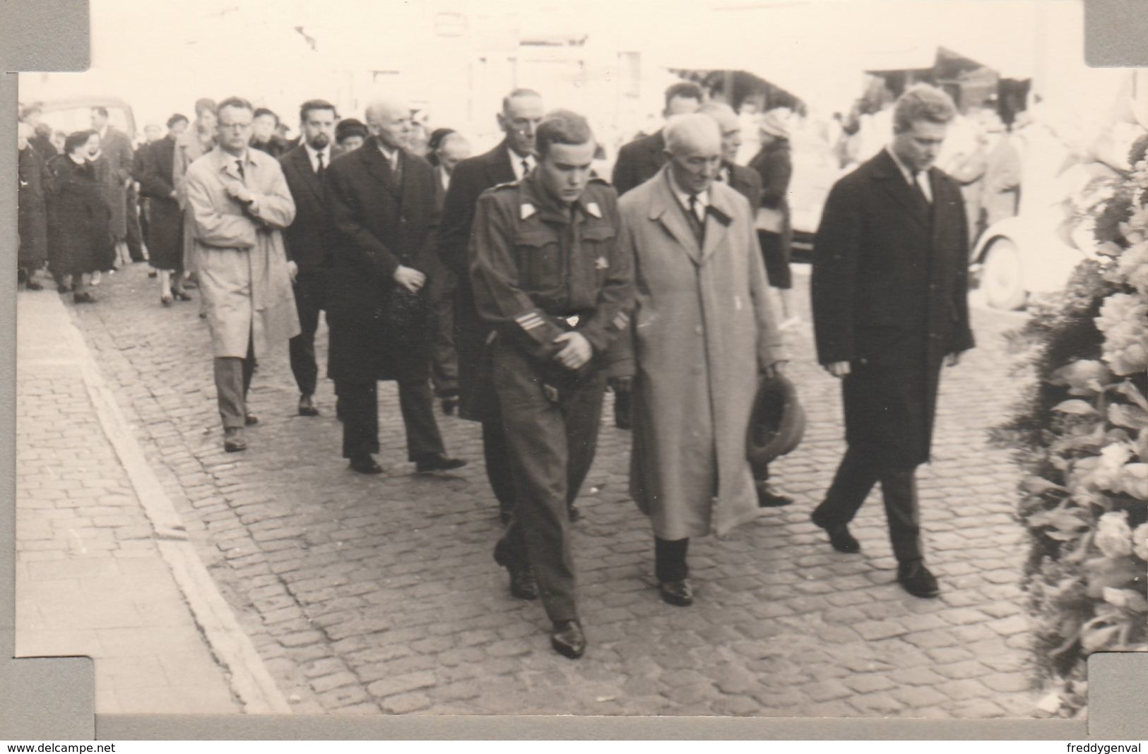 UCCLE CARNET DE PHOTOS MORTUAIRES SANS DOUTE D,ALPHONSE GOFFIN EN 1960 SANS CERTITUDE