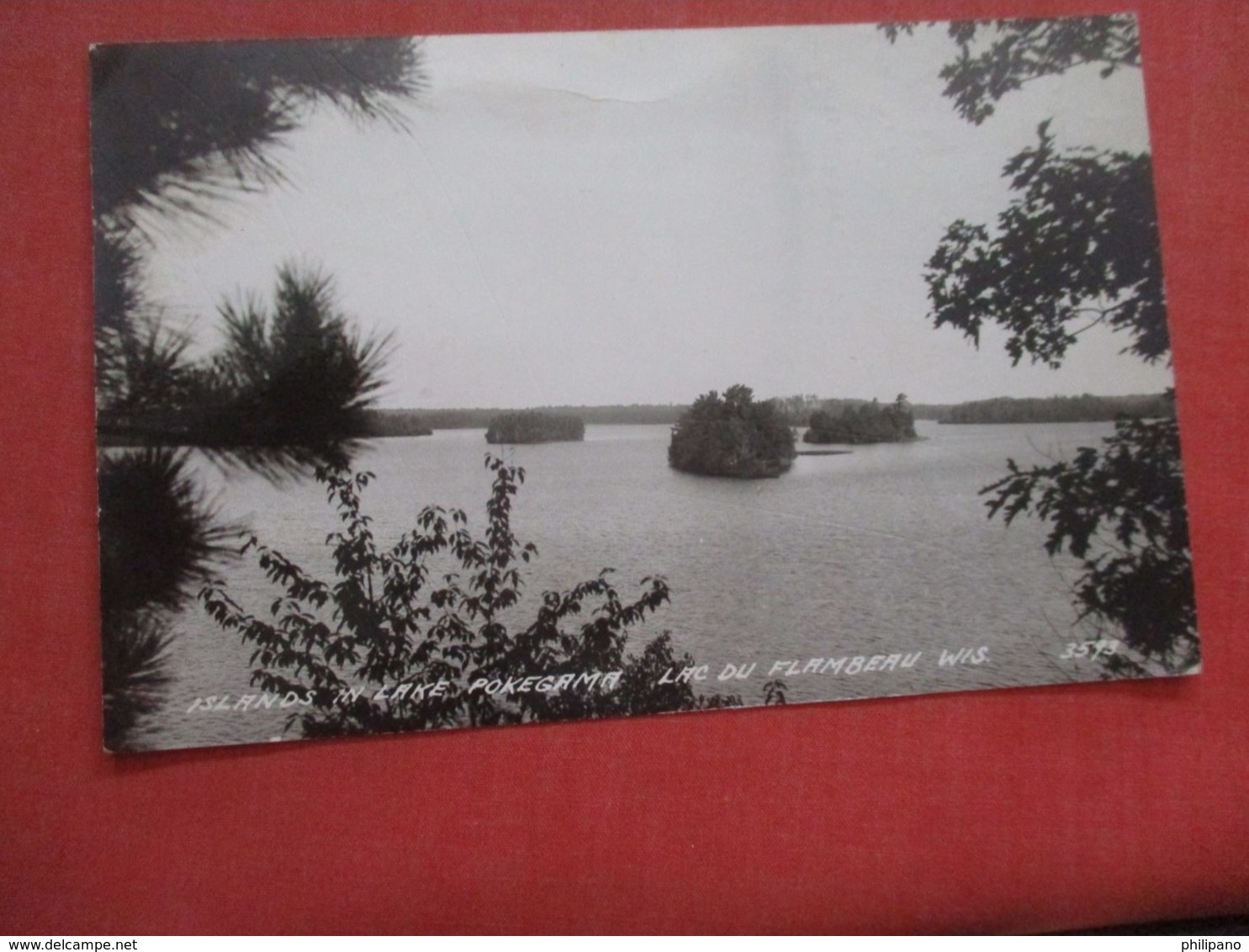 RPPC Lake Pokegama Lac Du Flambeau - Wisconsin >  Ref 4219 - Autres & Non Classés