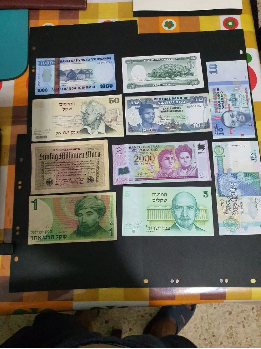 10 BEAUTIFUL BANKNOTES VARIOUS CONTRIES - Otros & Sin Clasificación