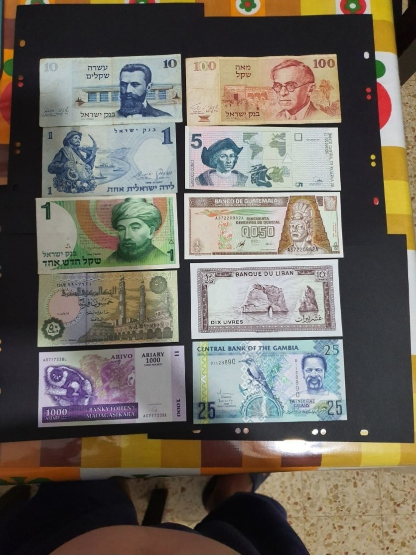 10 BEAUTIFUL BANKNOTES VARIOUS CONTRIES - Other & Unclassified