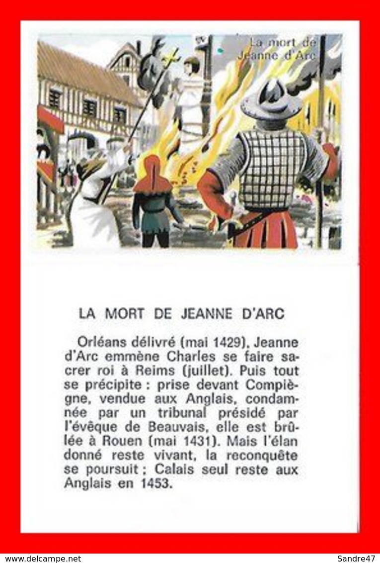 3 CHROMOS. Histoire. Jeanne D'Arc Son Procès / Sur Le Bûcher / Mort De Jeanne D'Arc à Rouen...L158 - Artis Historia