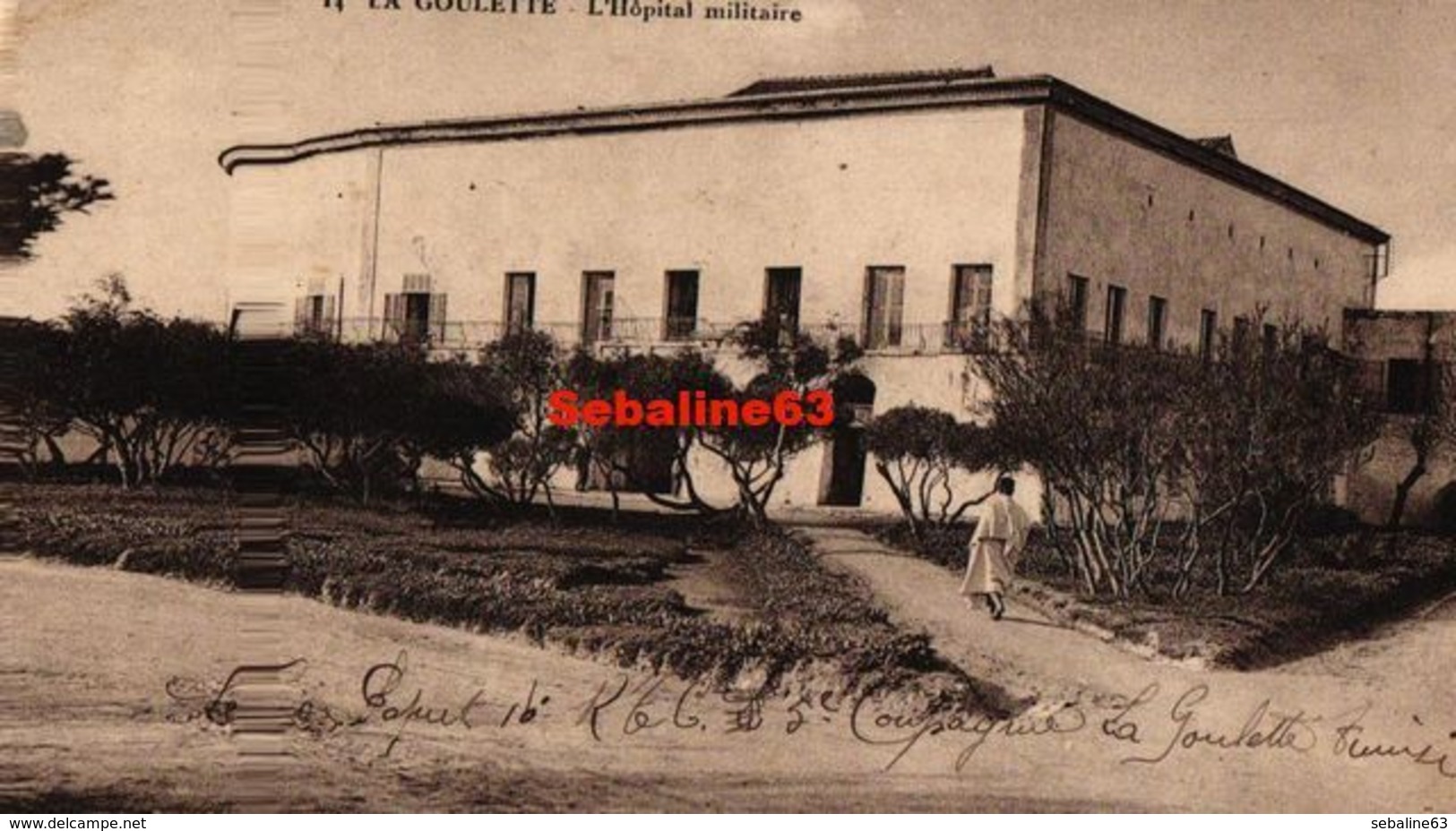 La Goulette - L'Hopital Militaire - 1925 - Tunisie