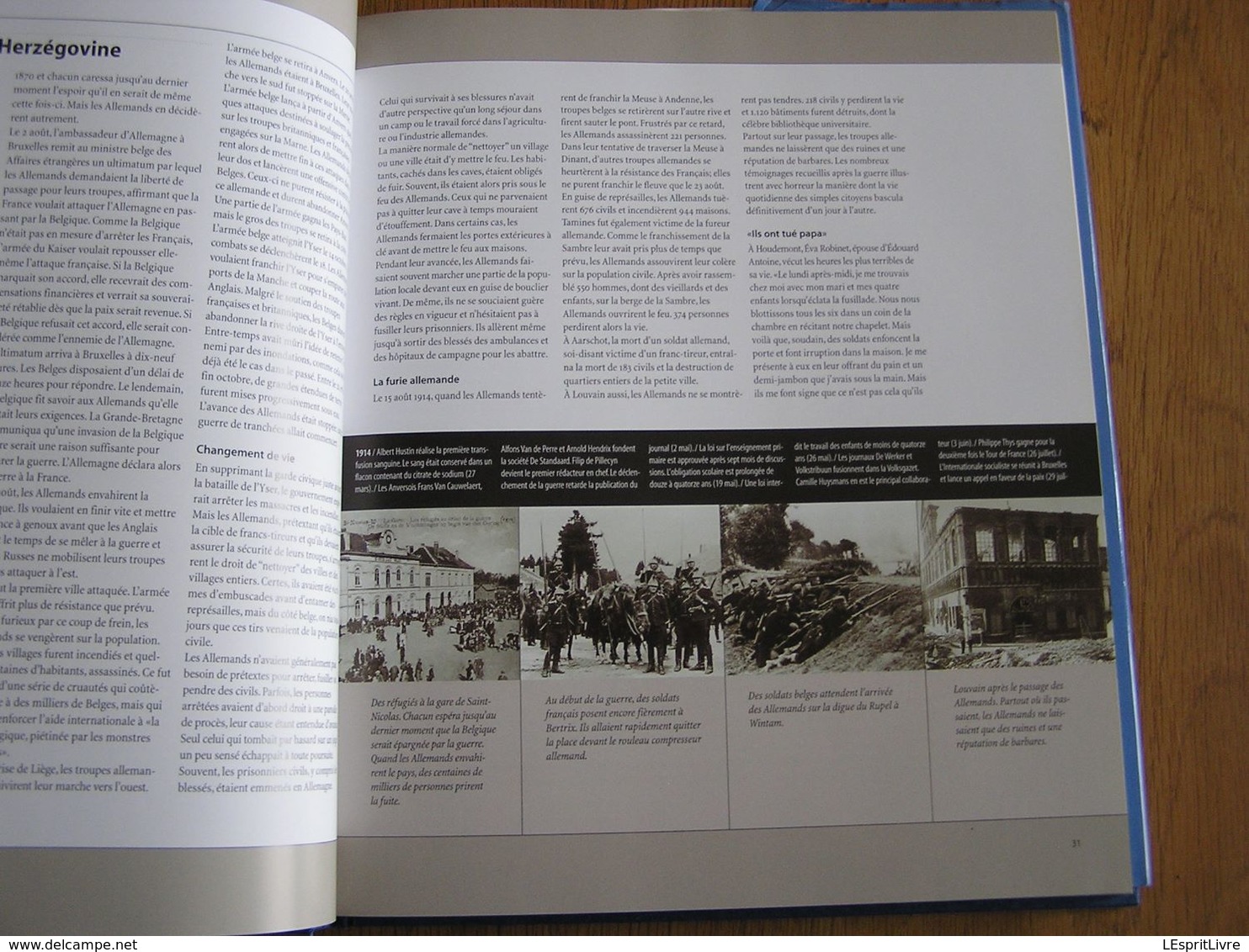 HEURS ET MALHEURS La Vie Quotidienne des Belges au 20 ème Siècle Régionalisme Histoire Belgique Chronologie Guerre Crise