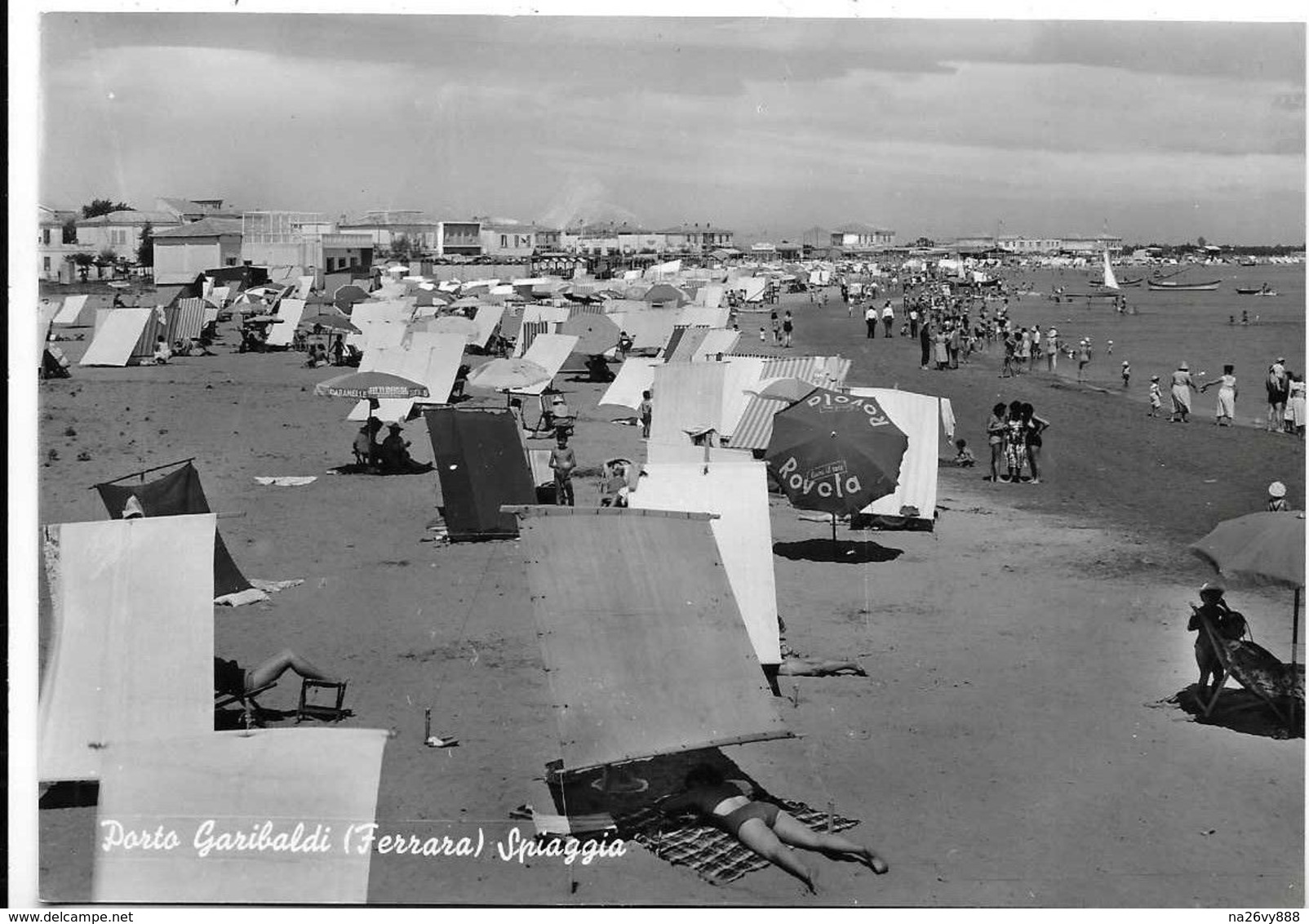 Porto Garibaldi (Ferrara). Spiaggia. - Ferrara