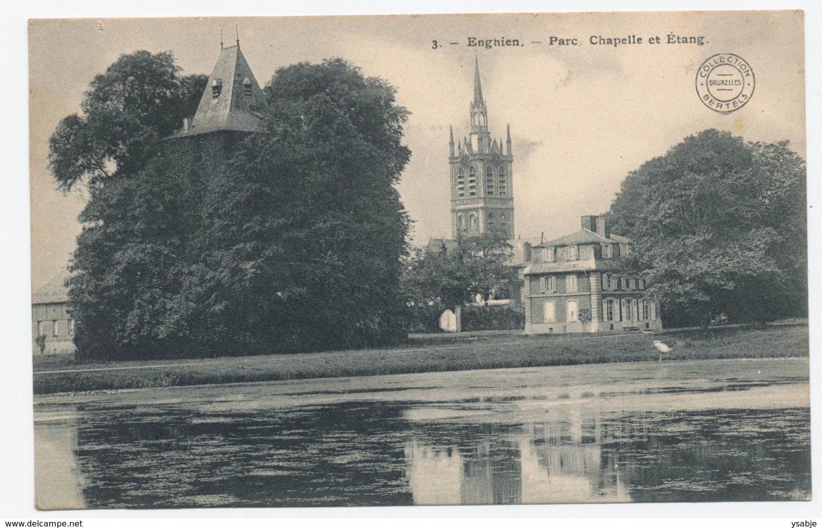 Enghien: Parc, Chapelle Et Etang - Enghien - Edingen