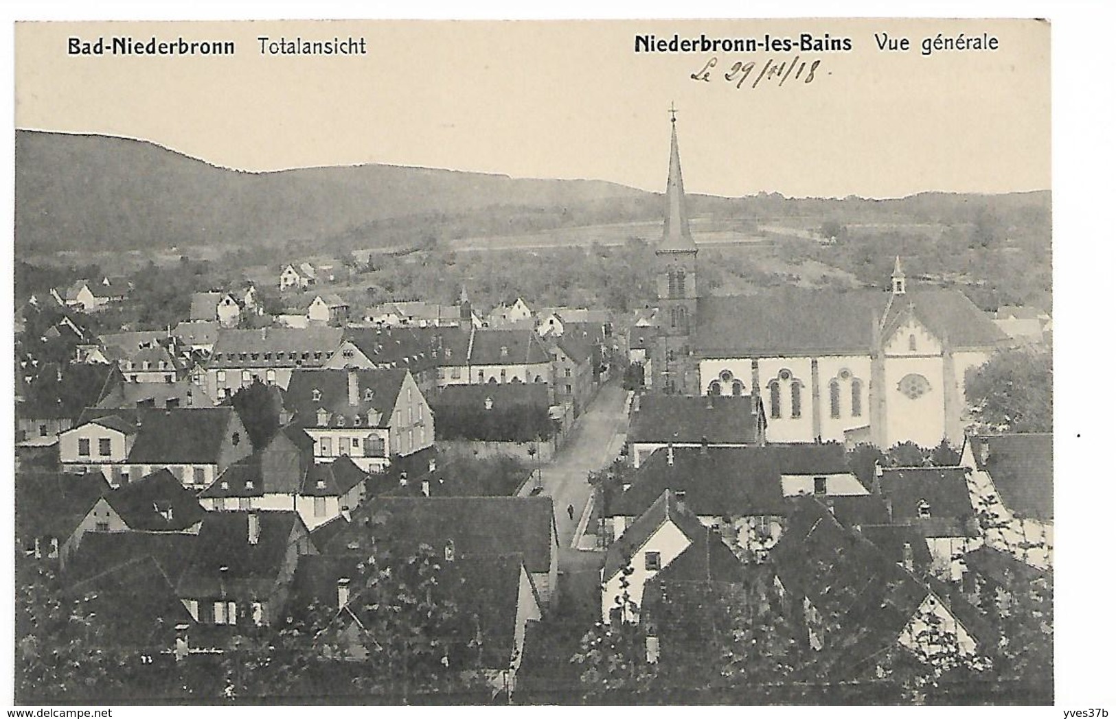 NIEDERBRONN-LES-BAINS - Vue Générale - Niederbronn Les Bains