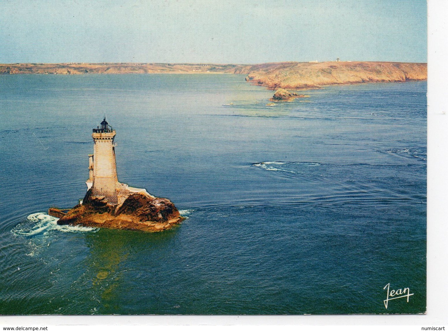 La Pointe Du Raz Belle Photo Aérienne Le Phare De La Vieille La Plage La Baie Des Trépassés - La Pointe Du Raz