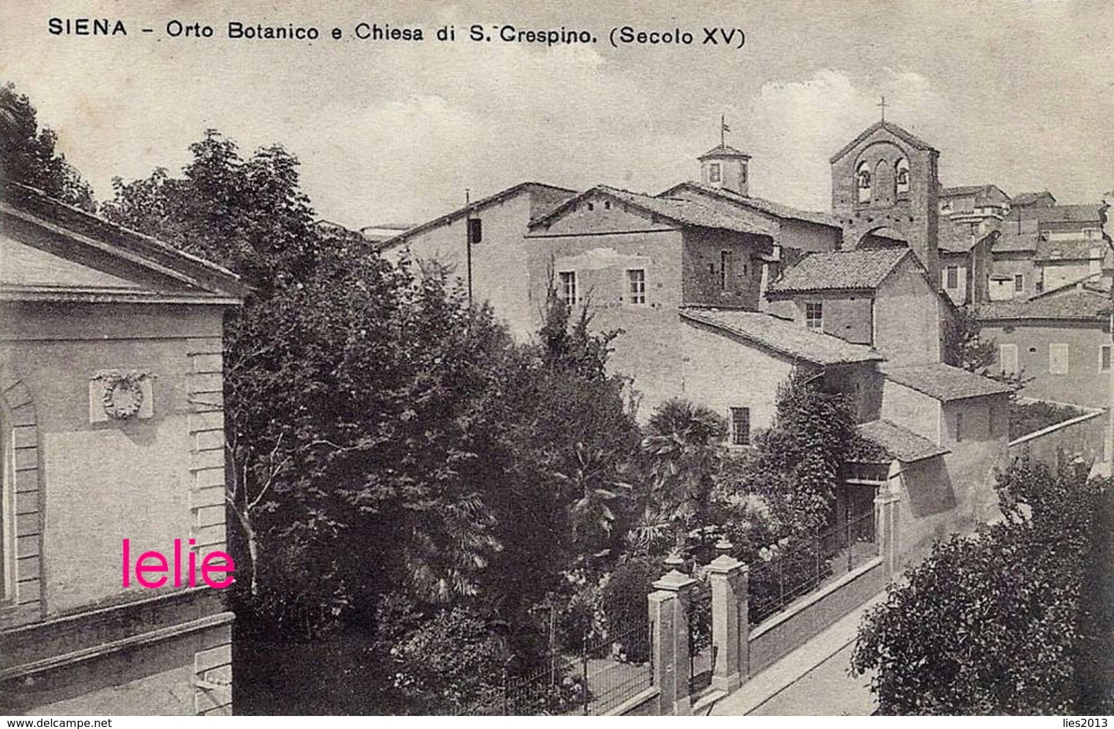 Photo : Siena : Orto Botanico, Photo Of Old Postcard, 2 Scans - Places