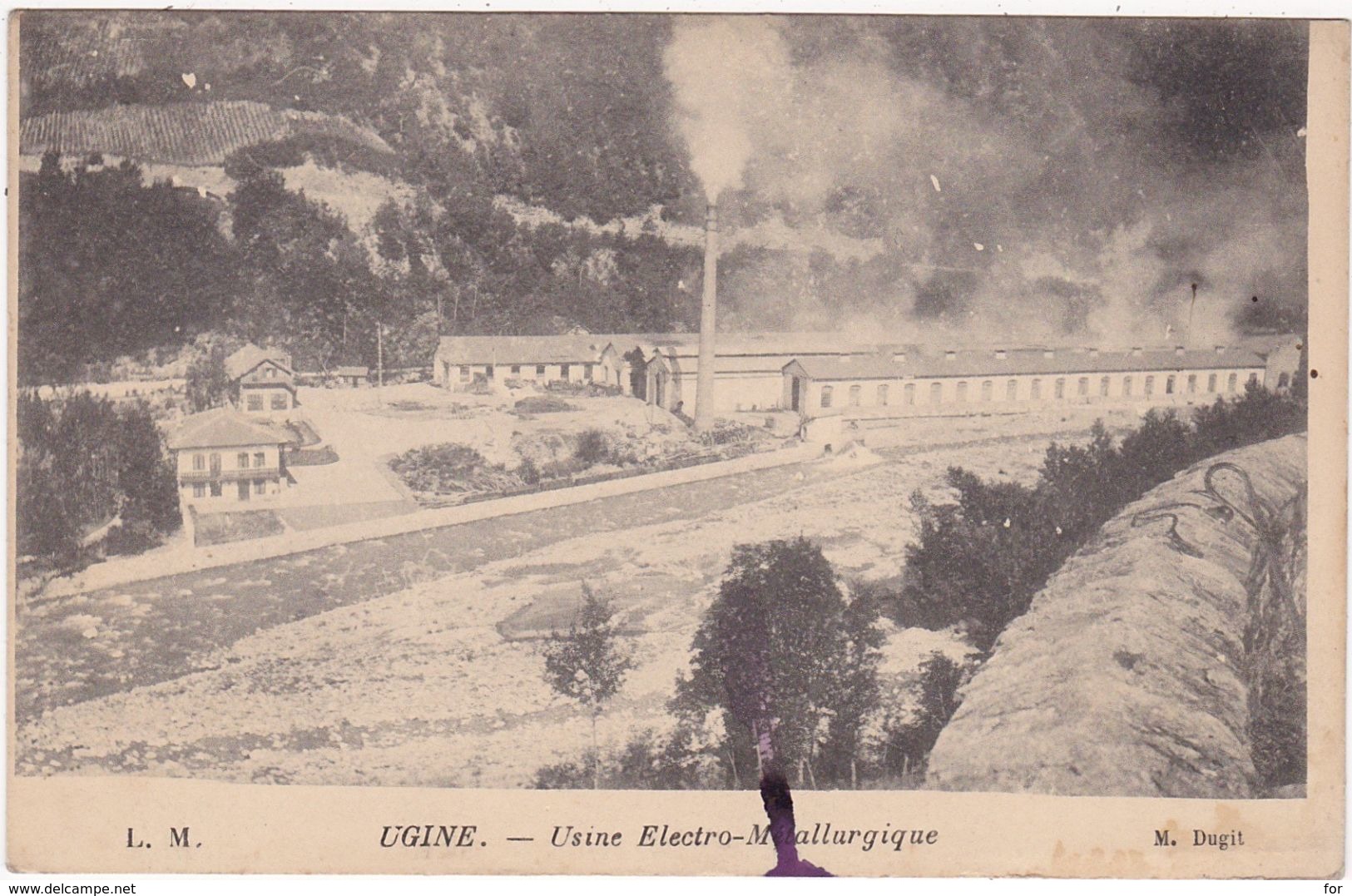 Savoie : UGINE : Usine Electro-Métallurgique : - Ugine