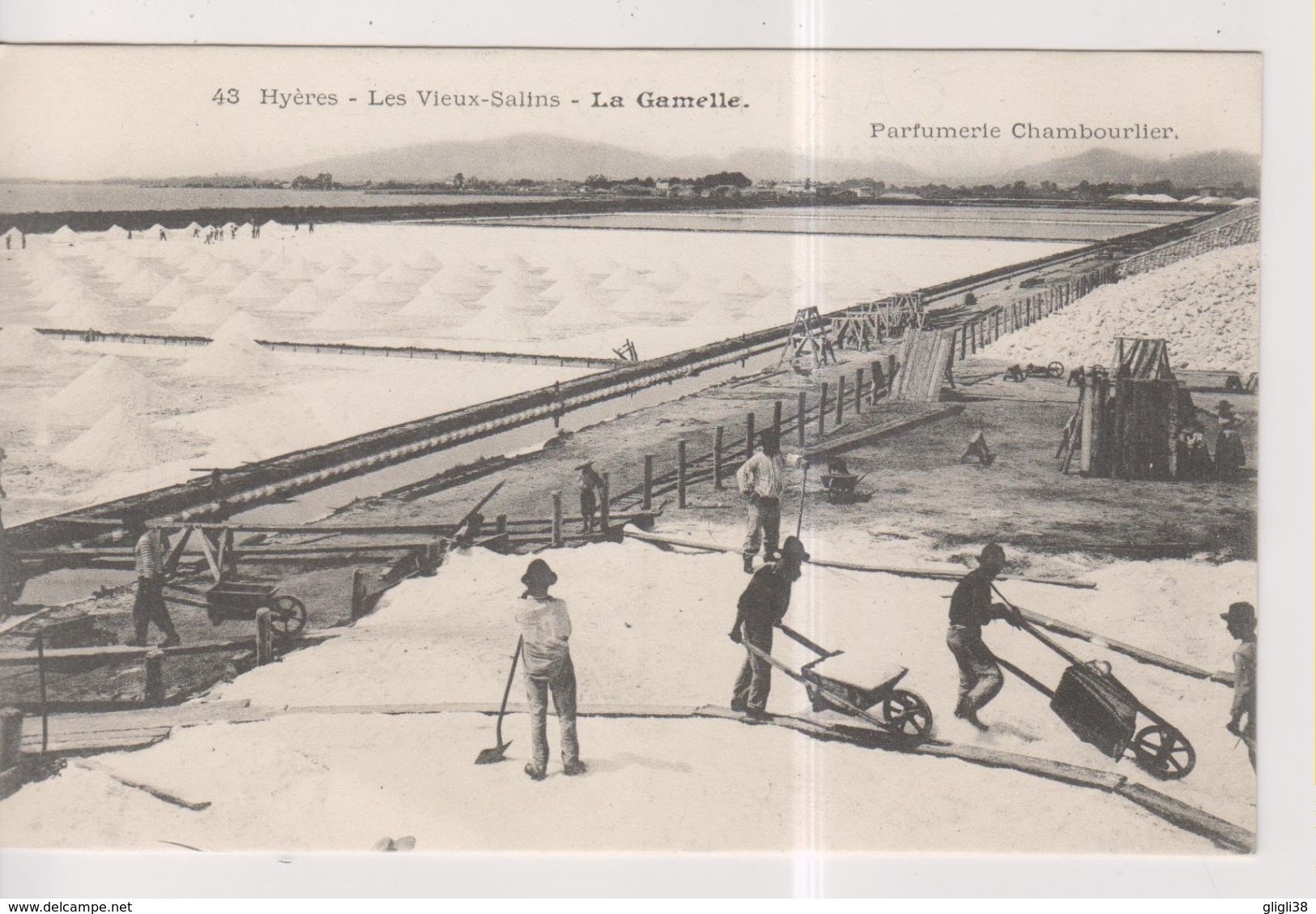 CPA-83-Var- HYERES- Les Vieux-Salins- La Gamelle- - Hyeres