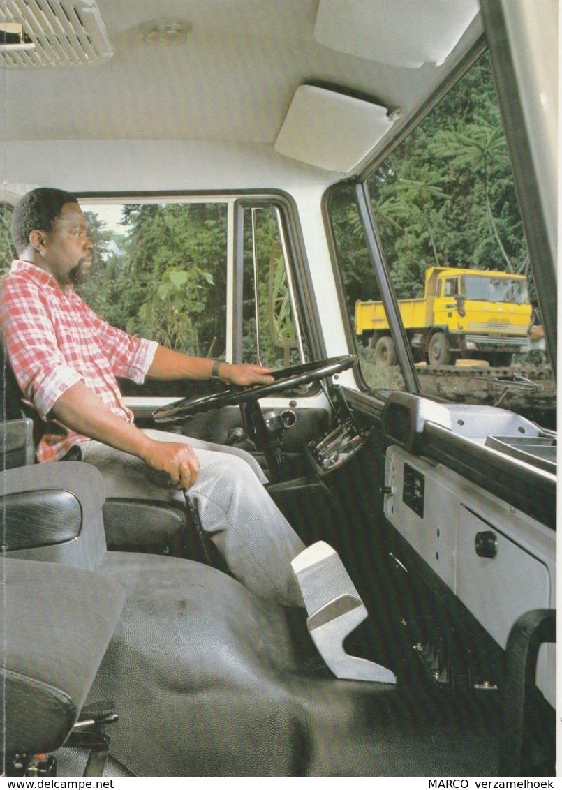 Brochure-leaflet DAF Trucks Eindhoven DAF 1600/1800 - Camions