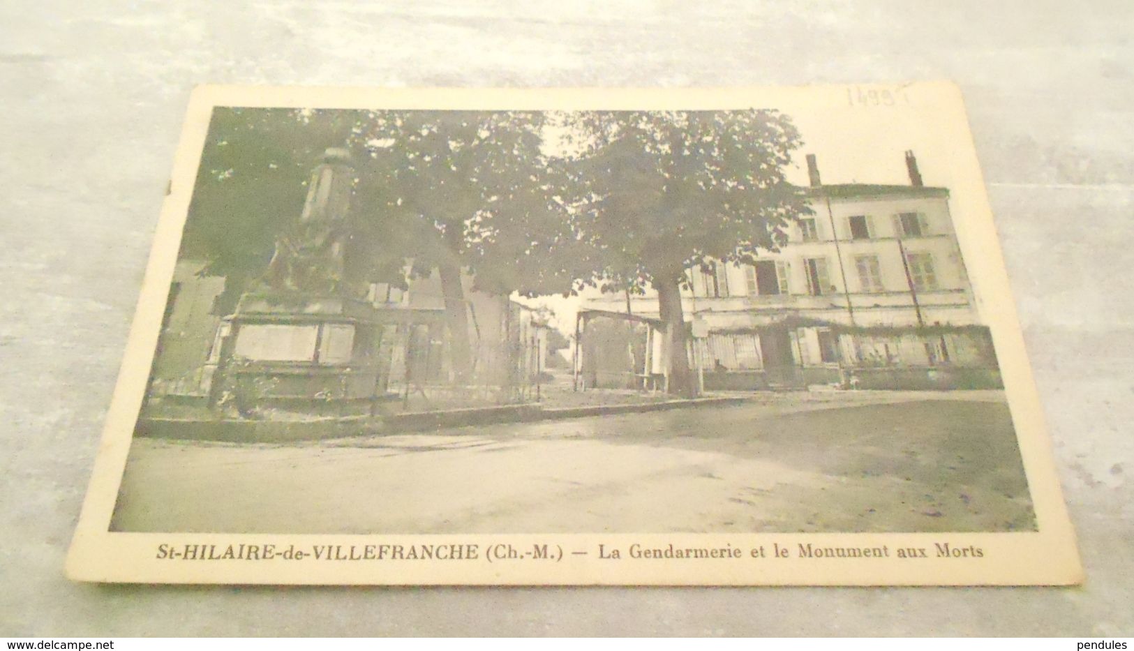 17	ST HPLAIRE DE VILLEFRANCHE	N° DE CASIER 	1499 T	CIRCULE - Other & Unclassified