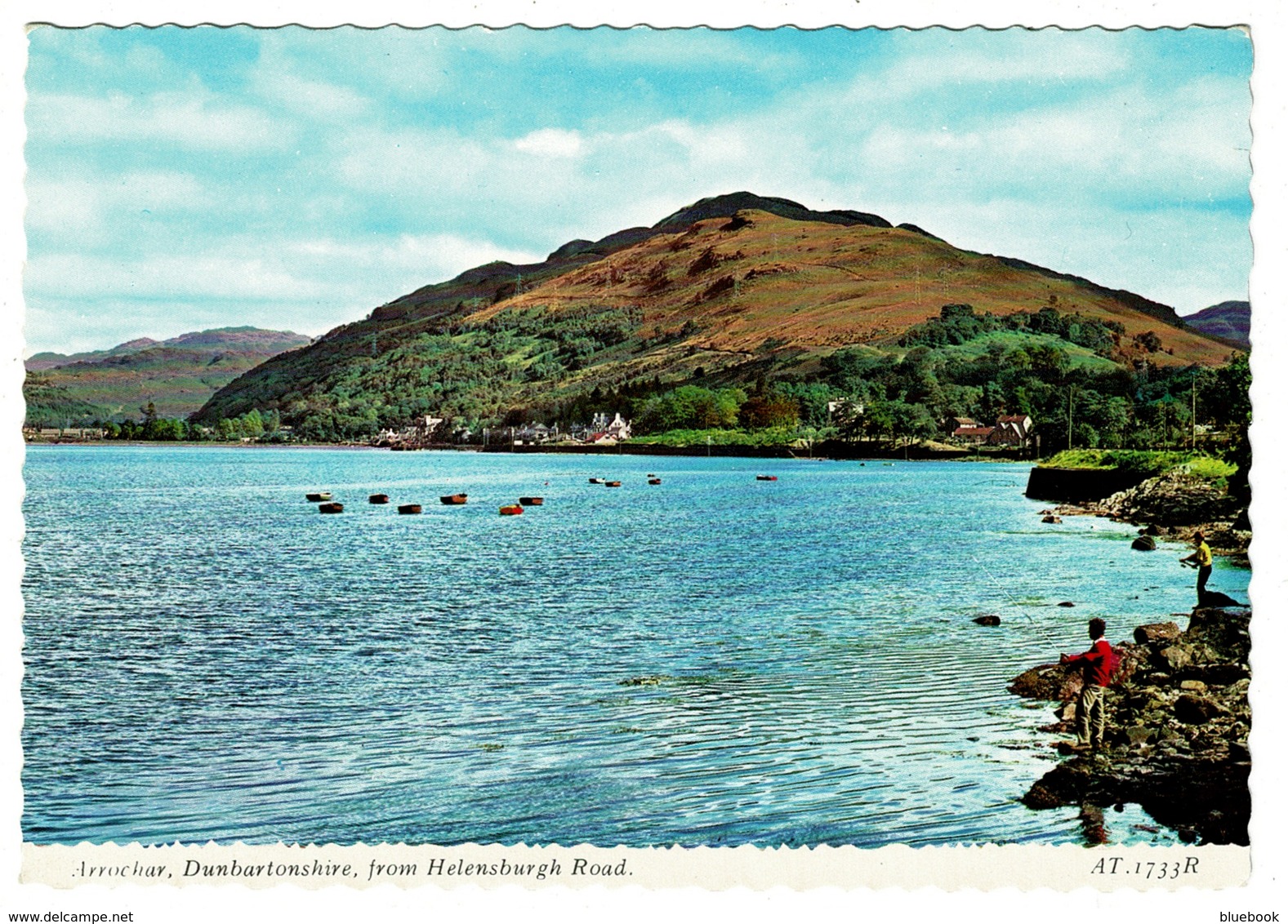 Ref 1385 - Postcard - Arrachar From Helensburgh Road - Dunbartonshire Scotland - Dunbartonshire