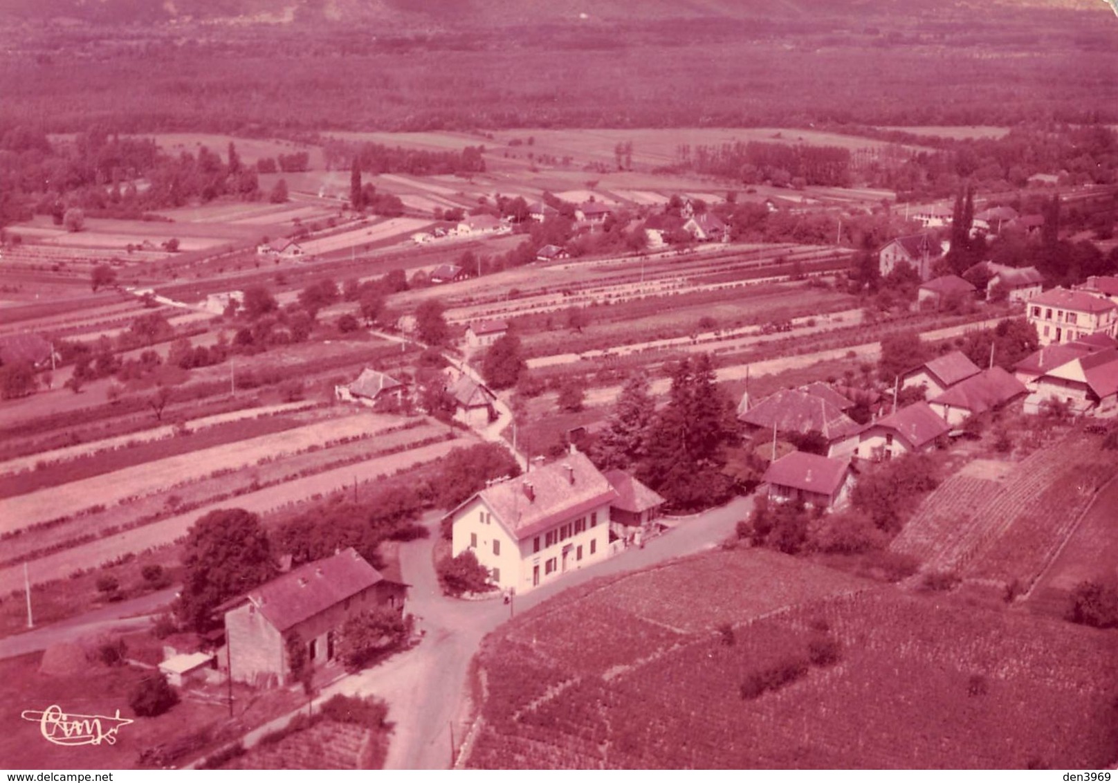 RUFFIEUX - Vue Générale - Bromure Couleurs Véritables (B.C.V.) - Ruffieux