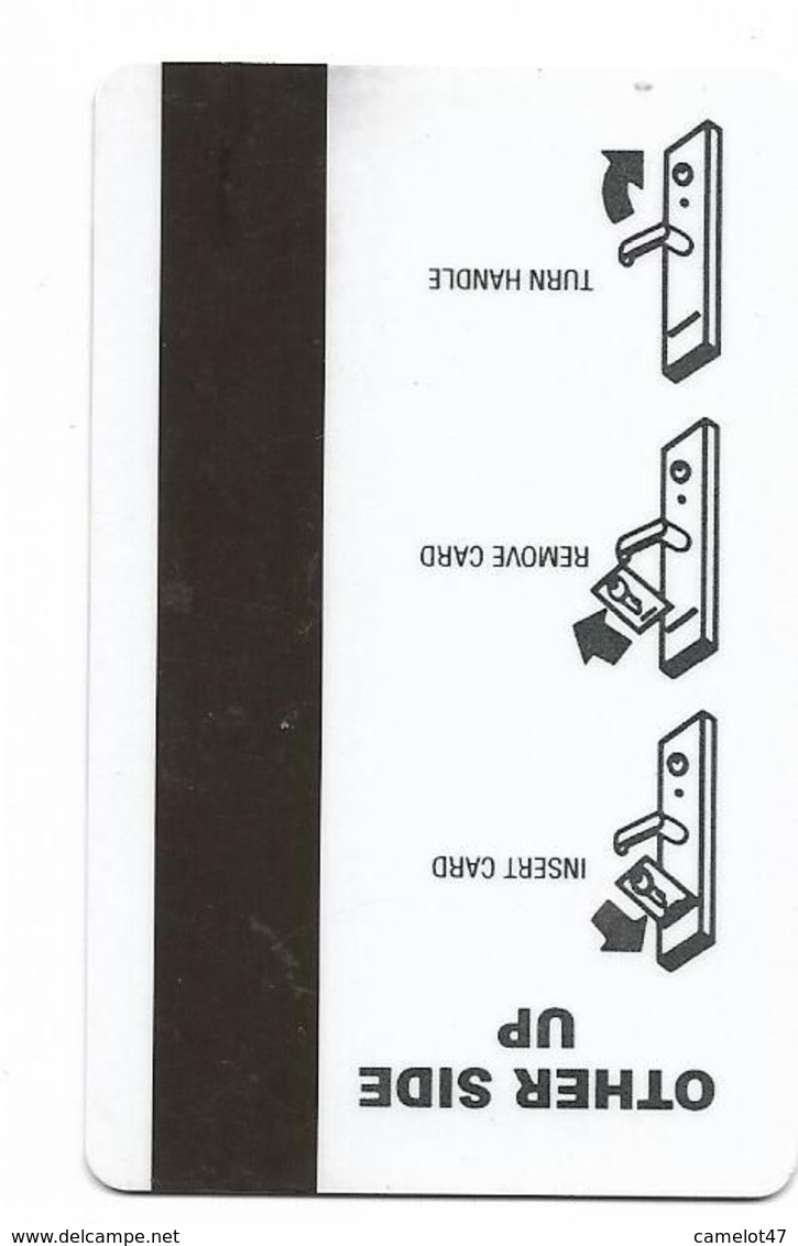 Resorts Casino, Atlantic City, NJ, U.S.A., Used Magnetic Hotel Room Key Card # Resorts-7 - Hotel Keycards