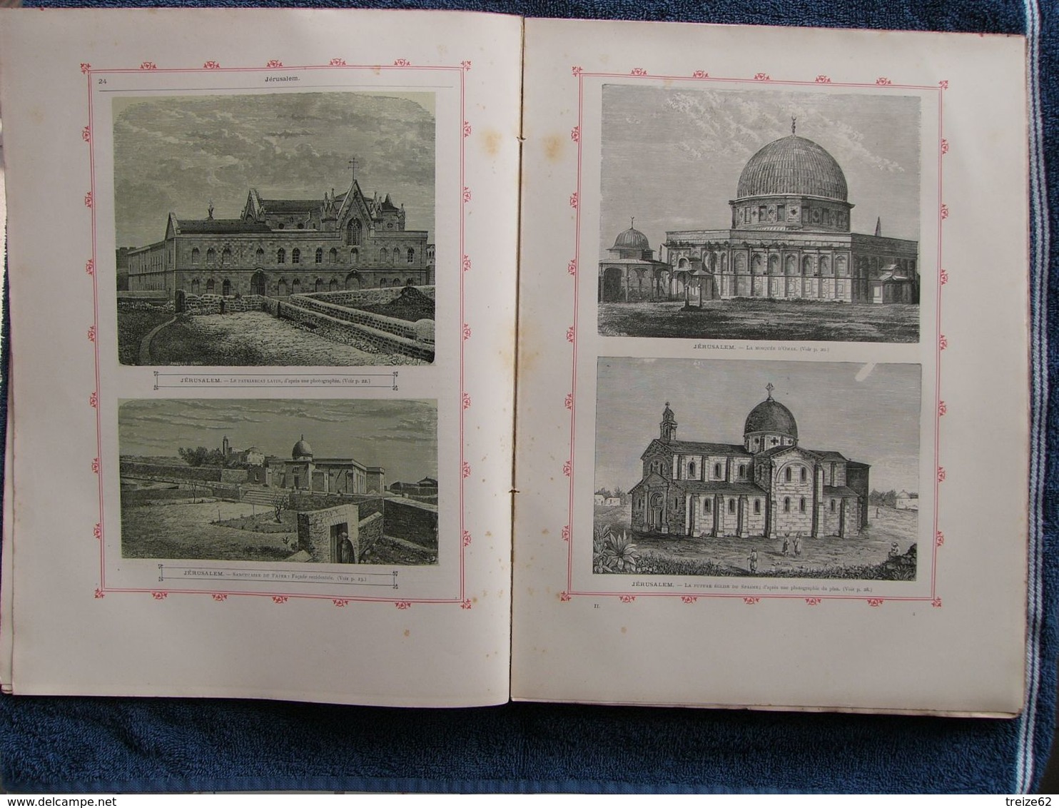 Album des Missions catholiques 1888 ASIE OCCIDENTALE Arabie La Mecque Terre Sainte Jérusalem Syrie Liban Arménie Bombay