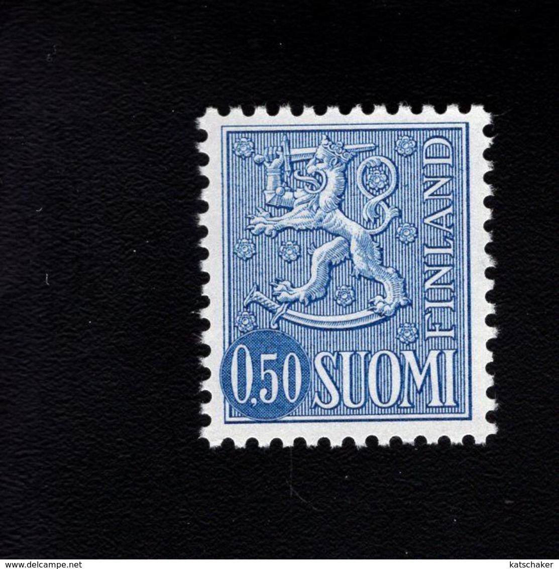 1042703479 SCOTT 464 POSTFRIS (XX) MINT NEVER HINGED EINWANDFREI - ARMS OF FINLAND White Fluor - Unused Stamps