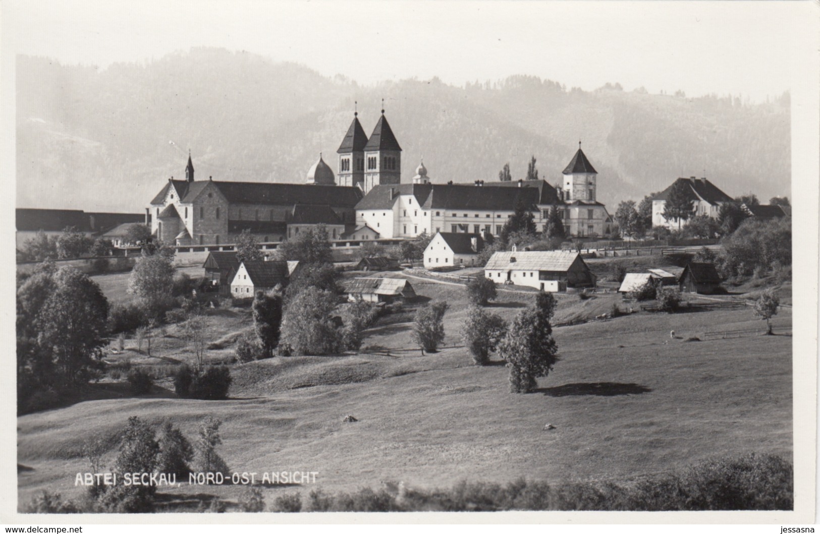 AK -Steiermark Murtal - Abtei Seckau - Nord Ost Ansicht - 1938 - Seckau